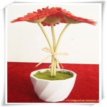 PU Gerbera Simulation Flowers Plant para la decoración